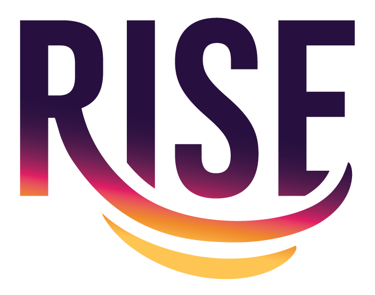 RISE - Hero_RISE logo